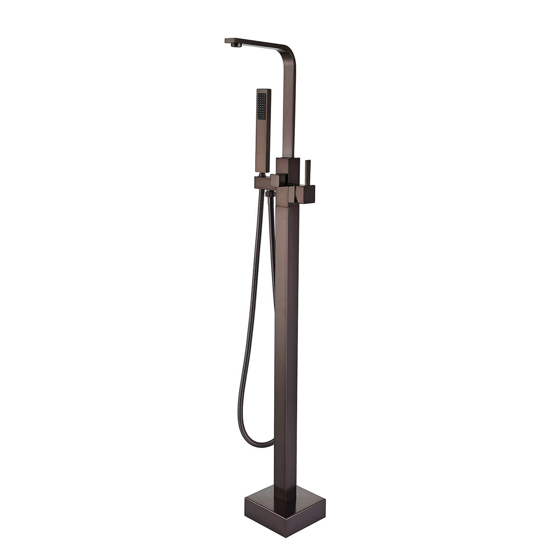 Freestanding Bathtub Faucet With Hand Shower Oil Rubbed Bronze Metal