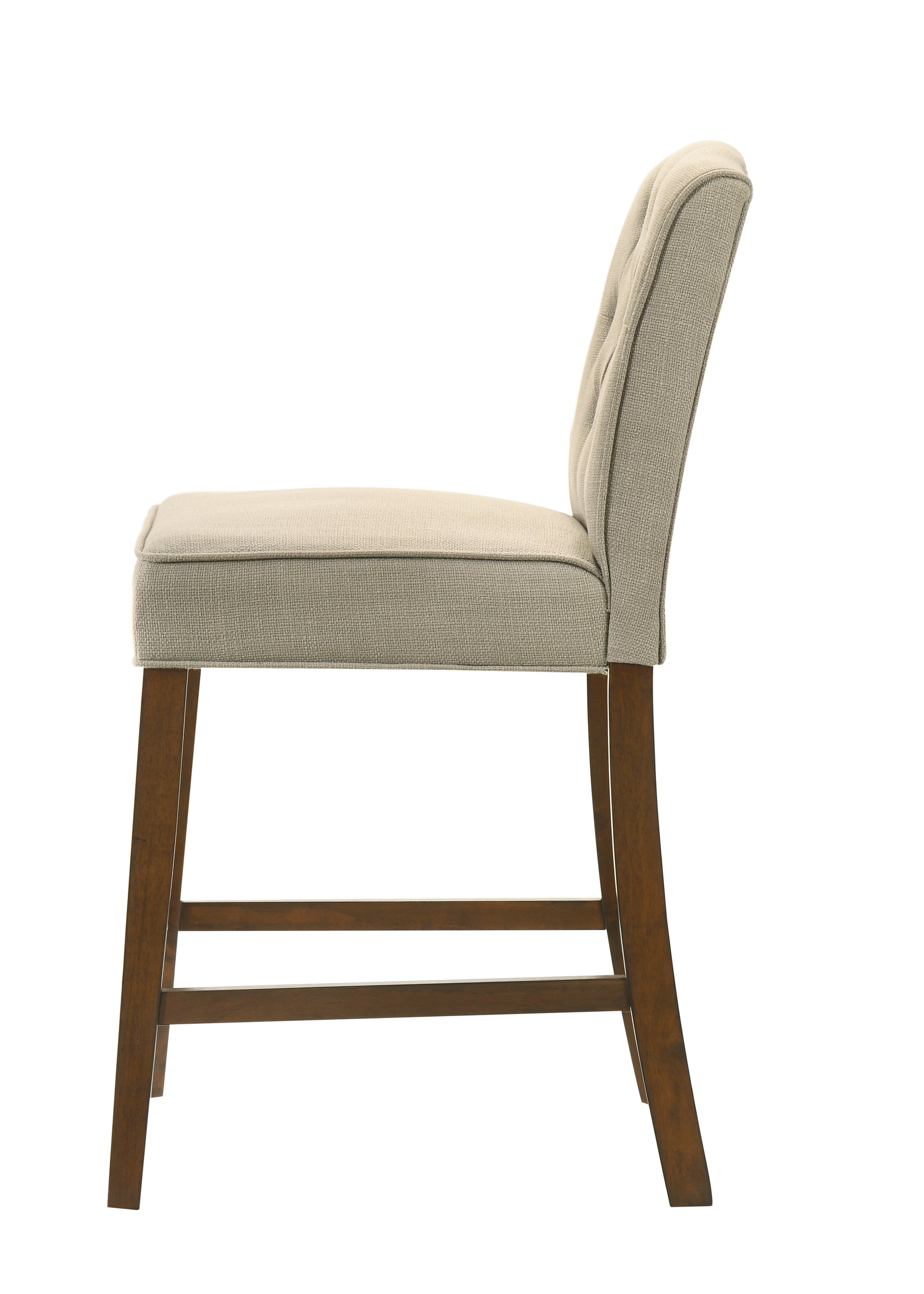 Darby 19" Tan Fabric Counter Height Chair Tan Fabric