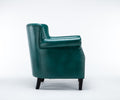 Hadley Teal Club Chair Teal Foam Polyester Blend