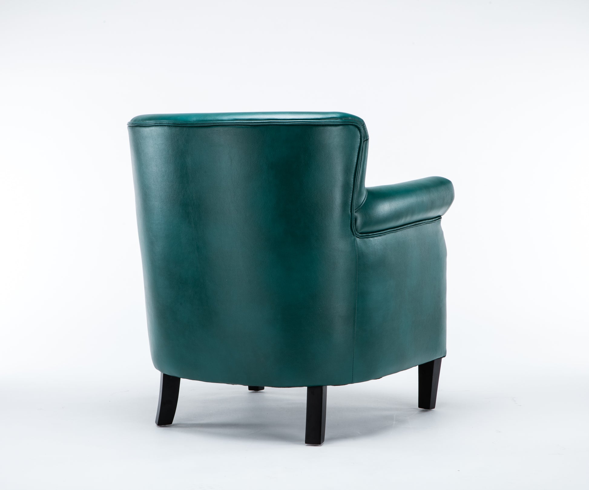 Hadley Teal Club Chair Teal Foam Polyester Blend