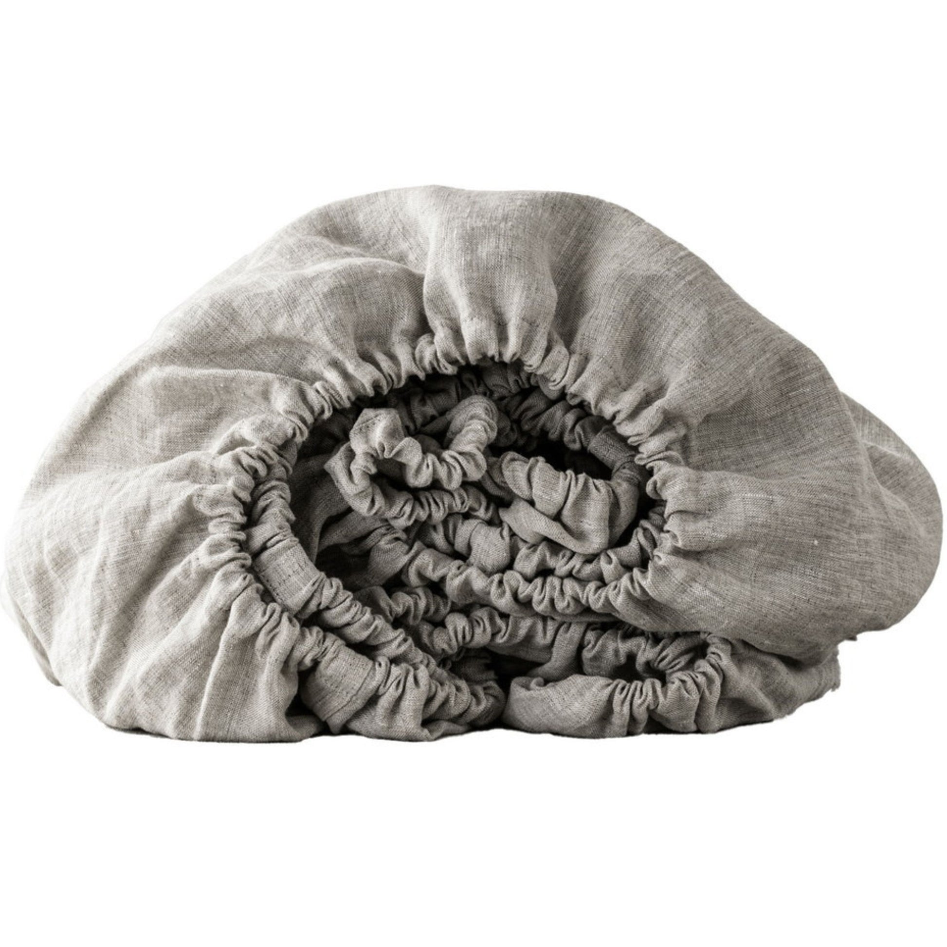 King Fitted Sheet 1 Pc, Bed Sheets King Size, Linen Sheets, Hotel Sheets,& Fade Resistant King Sheets, Greige Greige Linen Linen