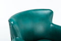 Hadley Teal Club Chair Teal Foam Polyester Blend