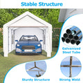 Carport Canopy 12X20 Ft Heavy Duty Boat Car