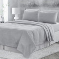 4 Pcs Bedding Sets Queen, Premium Linen Bedding Sheets & Pillowcases, Queen Bedding Sets, Cloud Bedding Sheet & Pillowcase Sets White Linen Linen