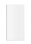 18 in. W x 36 in. H Single Door Recessed or Surface white-aluminium