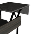 Lift Top Coffee Table 2 Dazza, One Drawer, Espresso Onyx Finish Espresso Particle Board