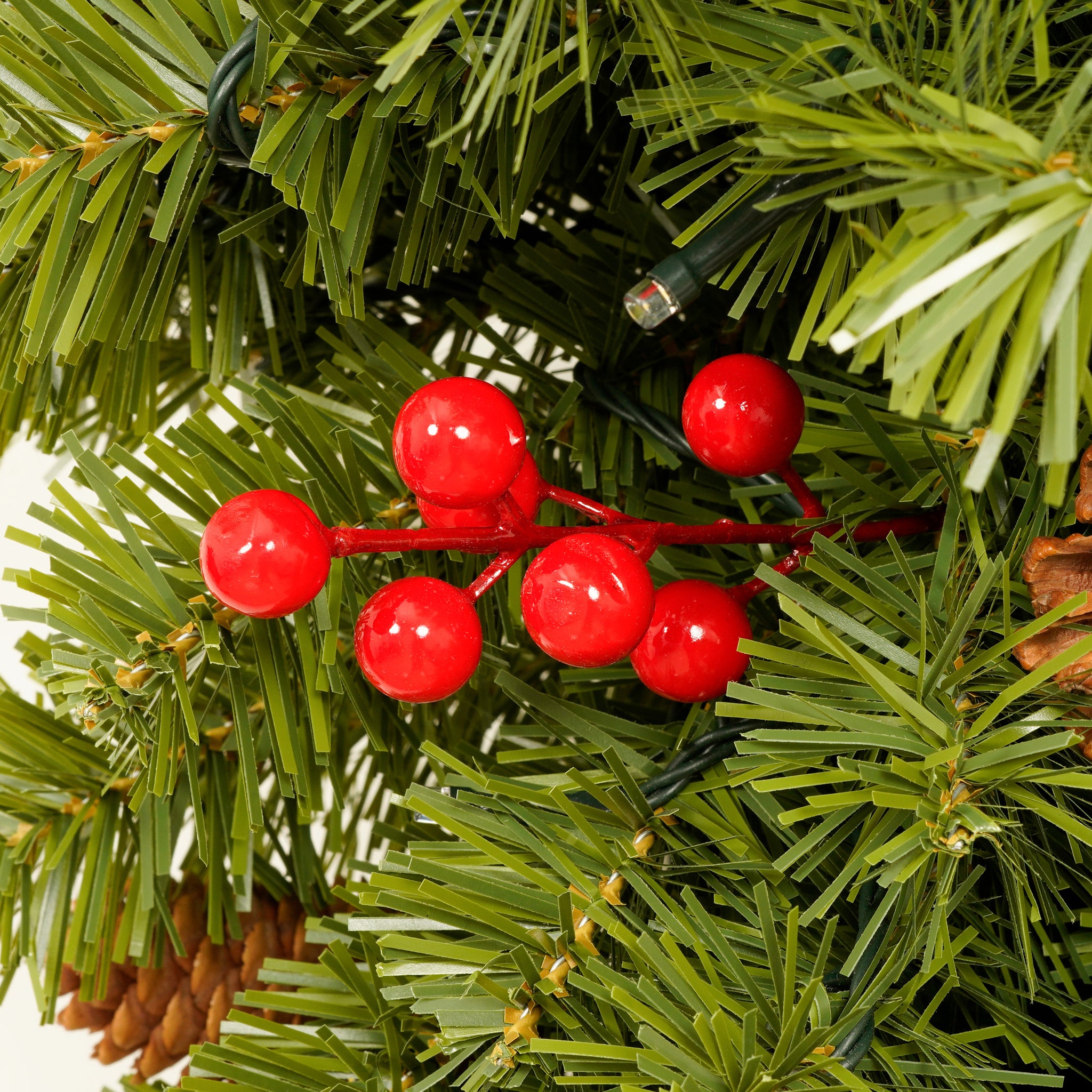6ft Upside Down Hanging Quarter Tree, Christmas