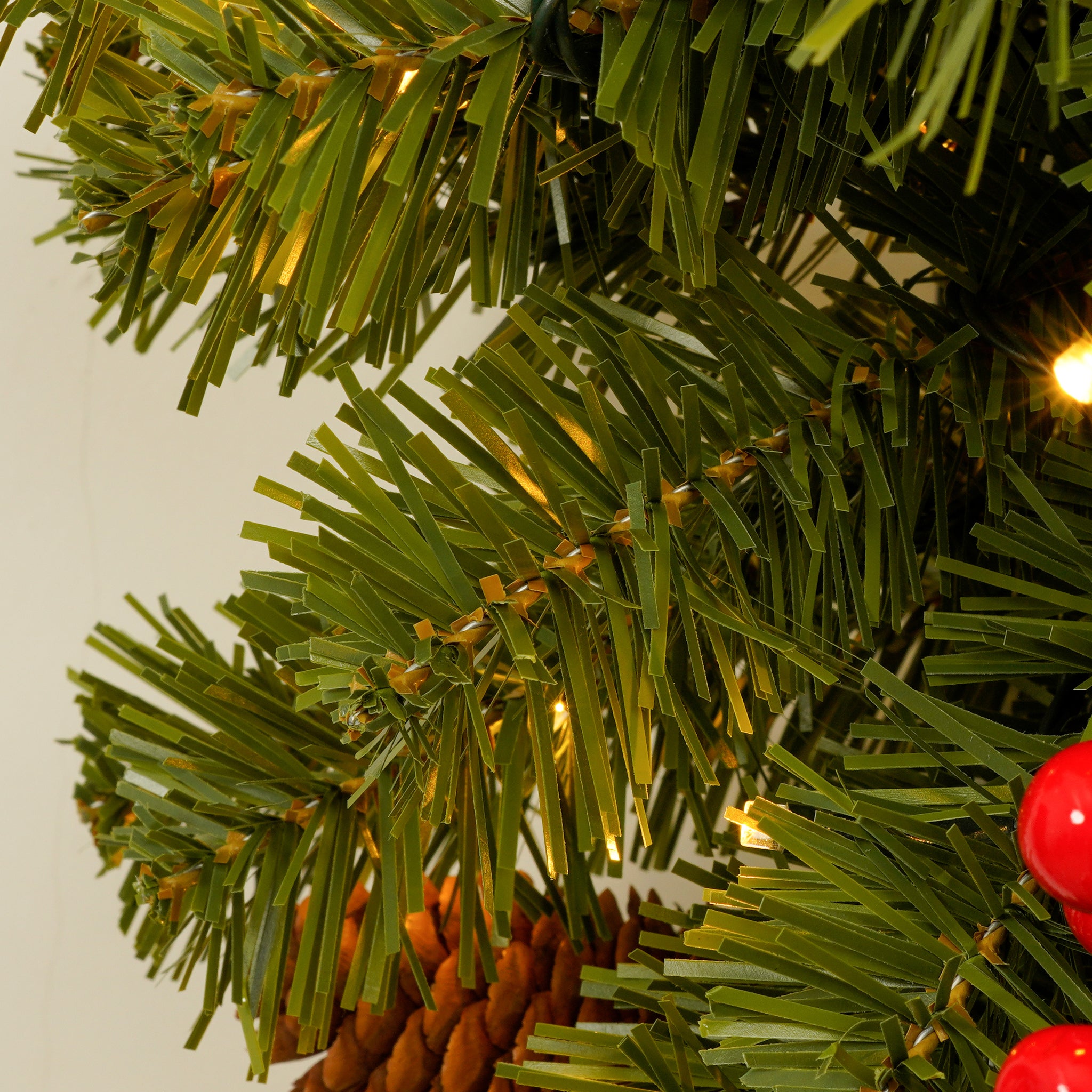 6ft Upside Down Hanging Quarter Tree, Christmas