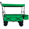 Outdoor Garden Park Utility kids wagon portable beach grass green-fabric-steel