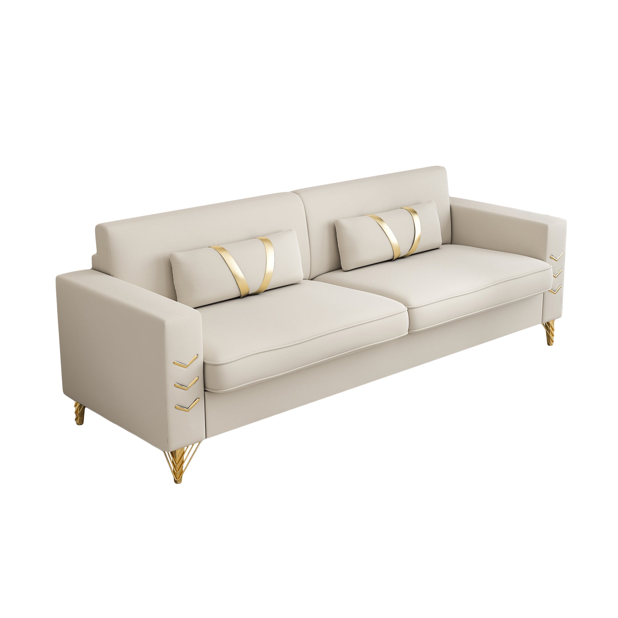 FX P12 BE sofa beige-velvet