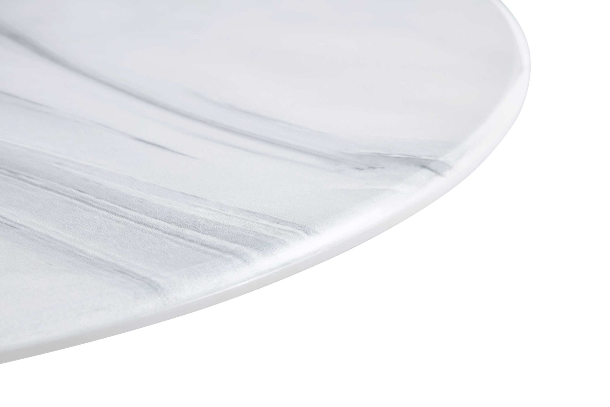 1 4,5Pieces Dining Set,42.1"White Table Cross Leg Mid Century Dining Table For 4 6 People With Round Mdf Table Top, Pedestal Dining Table, End Table Leisure Coffee Table White Kitchen & Dining Tables Mdf