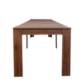 Multifunctional Extendable Console Table Walnut Mdf