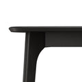 Solid Wood Dining Table Timeless Elegance For Your Dining Space Black Desk Top Plywood