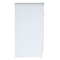 Video 24Inch Modern Bathroom Vanity For Small Bathroom,White Storge Cabinet With Ceramic Sink White Mdf