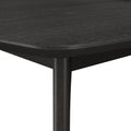 Solid Wood Dining Table Timeless Elegance For Your Dining Space Black Desk Top Plywood