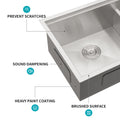 Double Bowl 60 40 Undermount Sink 30