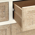 Accent Cabinet - Antique White Mdf