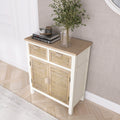 Accent Cabinet - Antique White Mdf