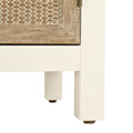 Accent Cabinet - Antique White Mdf