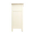 Accent Cabinet - Antique White Mdf