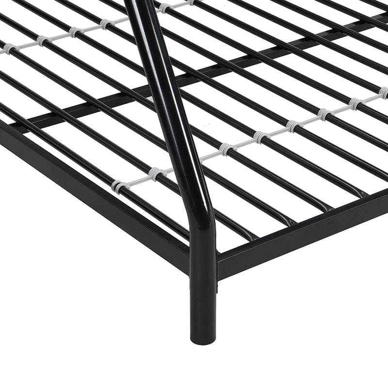 Metal Bunk Bed Tf Black Black Metal