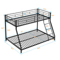 Metal Bunk Bed Tf Black Black Metal