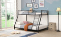 Metal Bunk Bed Tf Black Black Metal