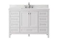 Vanity Sink Combo Featuring A Marble Countertop, Bathroom Sink Cabinet, And Home Decor Bathroom Vanities Fully Assembled White 48 Inch Vanity With Sink 23V03 48Wh White Wood Solid Wood