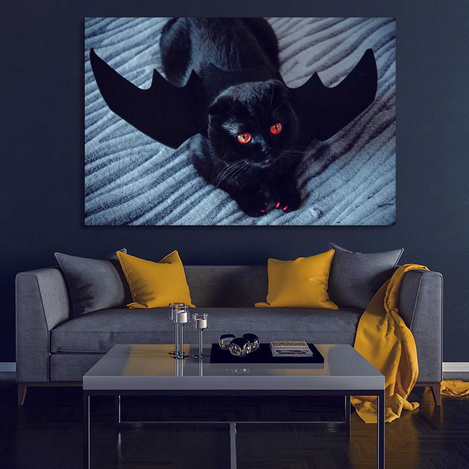 1Pcs Drop Ping Framed Canvas Wall Art Decor Painting For Halloween,Scary Pumpkin Painting For Halloween Gift, Decoration For Halloween Office Living Room, Bedroom Decor 3624In Thickness 1.5Inch Rectangle Framed Multicolor Halloween Oversized 41In Canvas