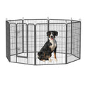 Heavy Duty Dog Pens Outdoor Dog Fence Dog Playpen For Large Dogs, 40