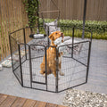 Heavy Duty Dog Pens Outdoor Dog Fence Dog Playpen For Large Dogs, 40