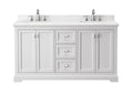 Vanity Sink Combo Featuring A Marble Countertop, Bathroom Sink Cabinet, And Home Decor Bathroom Vanities Fully Assembled White 60 Inch Vanity With Sink 23V02 60Wh White Wood Solid Wood