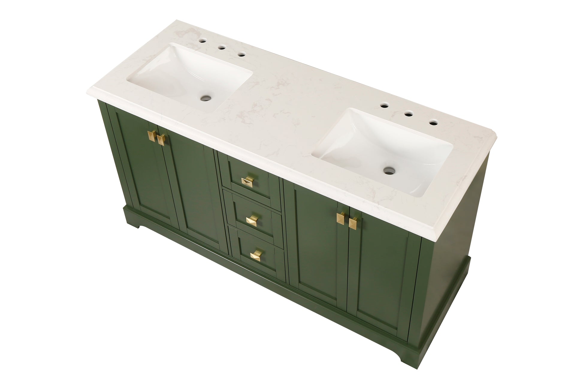 Vanity Sink Combo Featuring A Marble Countertop, Bathroom Sink Cabinet, And Home Decor Bathroom Vanities Fully Assembled Green 60 Inch Vanity With Sink 23V02 60Vg Antique Green Wood Solid Wood