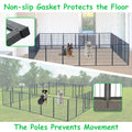 Dog Playpen Foldable 24 Panels Dog Pen 40