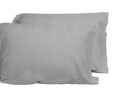 Luxurious Viscose From 100% Bamboo 2 Piece Pillowcase Setoeko Tex Certified, King Silver Grey Silver Grey Bamboo