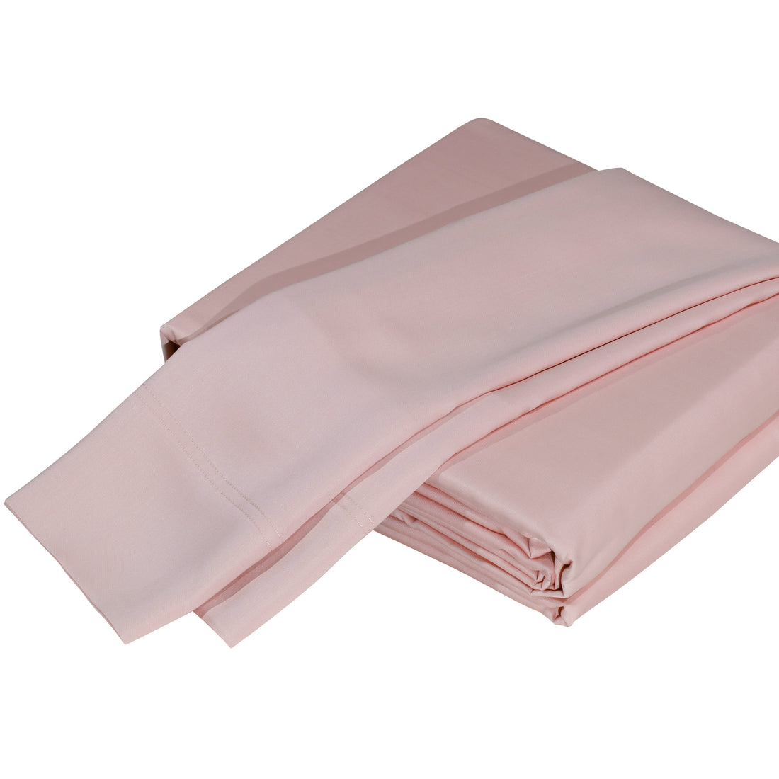 Luxuriously Soft 100% Viscose Derived From Bamboo 4 Piece Sheet Setoeko Tex Certified, Queen Pale Rose Rose Bamboo