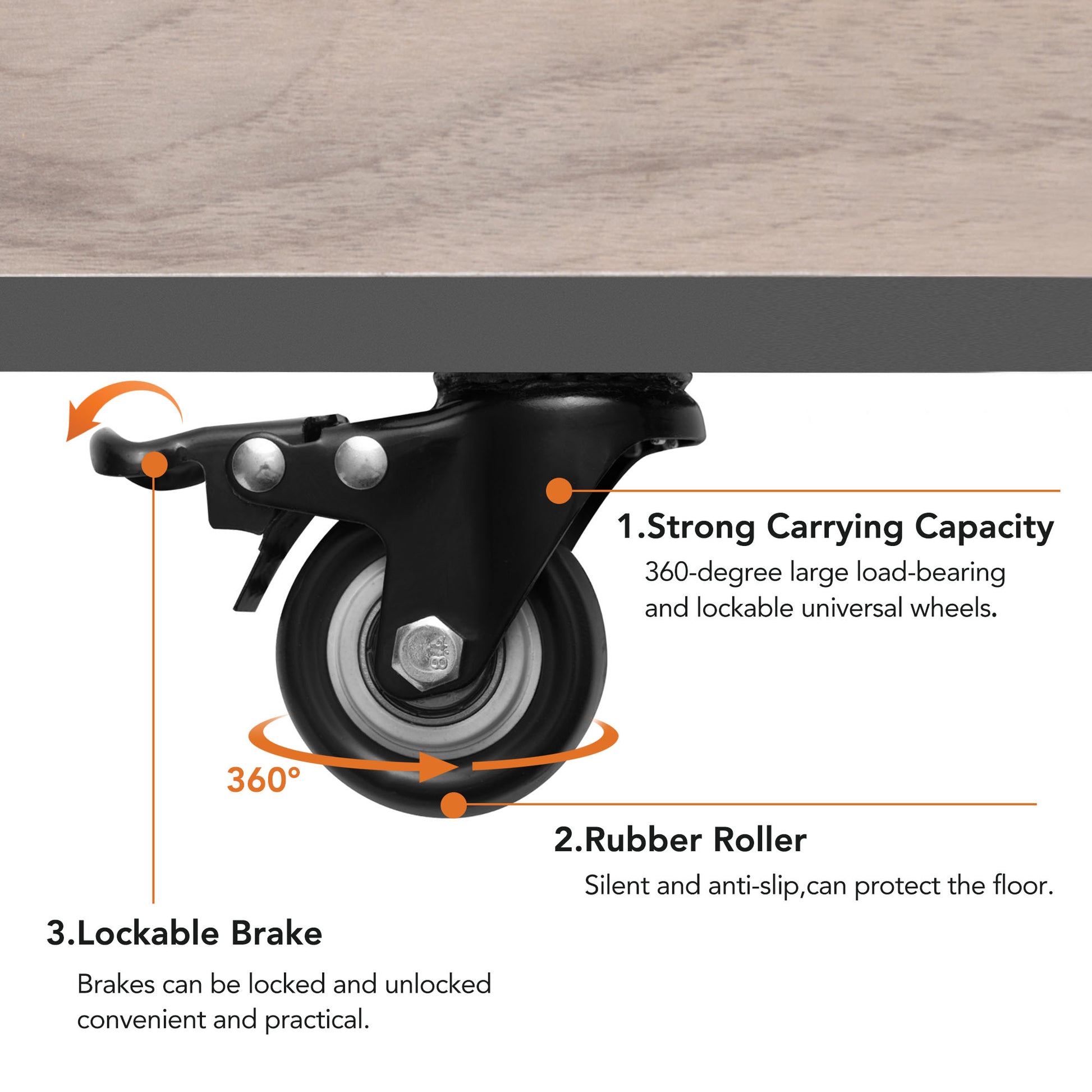 Modern Lift Top Coffee Table Multi Functional Table With 3 Drawers In Walnut & Black Walnut Black Mdf