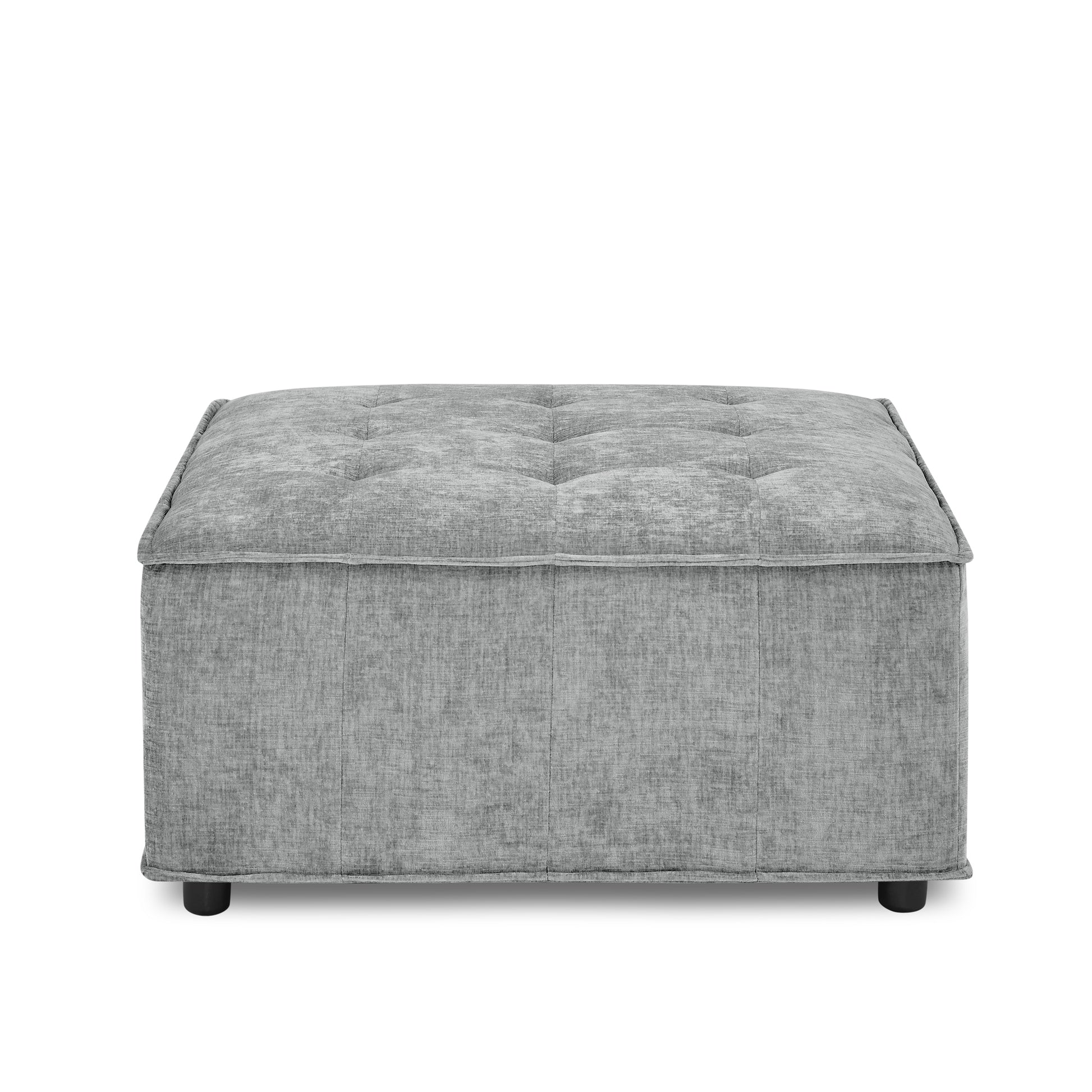 L Shape Modular Sectional Sofa, Diy Combination, Chenille Grey Chenille Wood Tight Back Eucalyptus Square Arms Foam Chenille 4 Seat