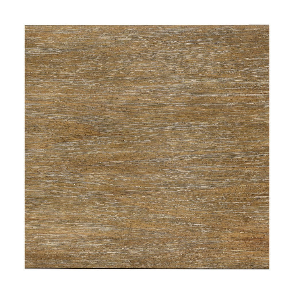 Occasional Table With 2 Drawers Reclaimed Natural Wood