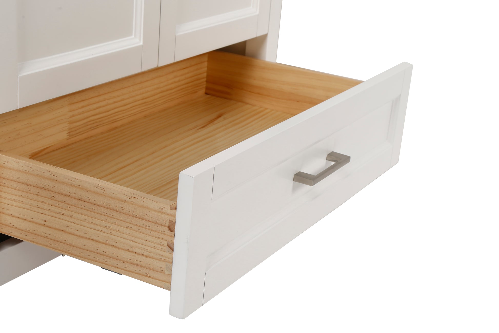 30 Inch Freestanding Bathroom Vanity With Sink, Carrara Engineered Marble Vanity Top With Undermounted Rectangular Ceramic Sink, Large Storage Soft Close Door, White 24V03 30Wh White Wood Solid Wood