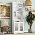 Elegant Tall Cabinet With Acrylic Board Door -