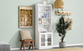 Elegant Tall Cabinet With Acrylic Board Door -
