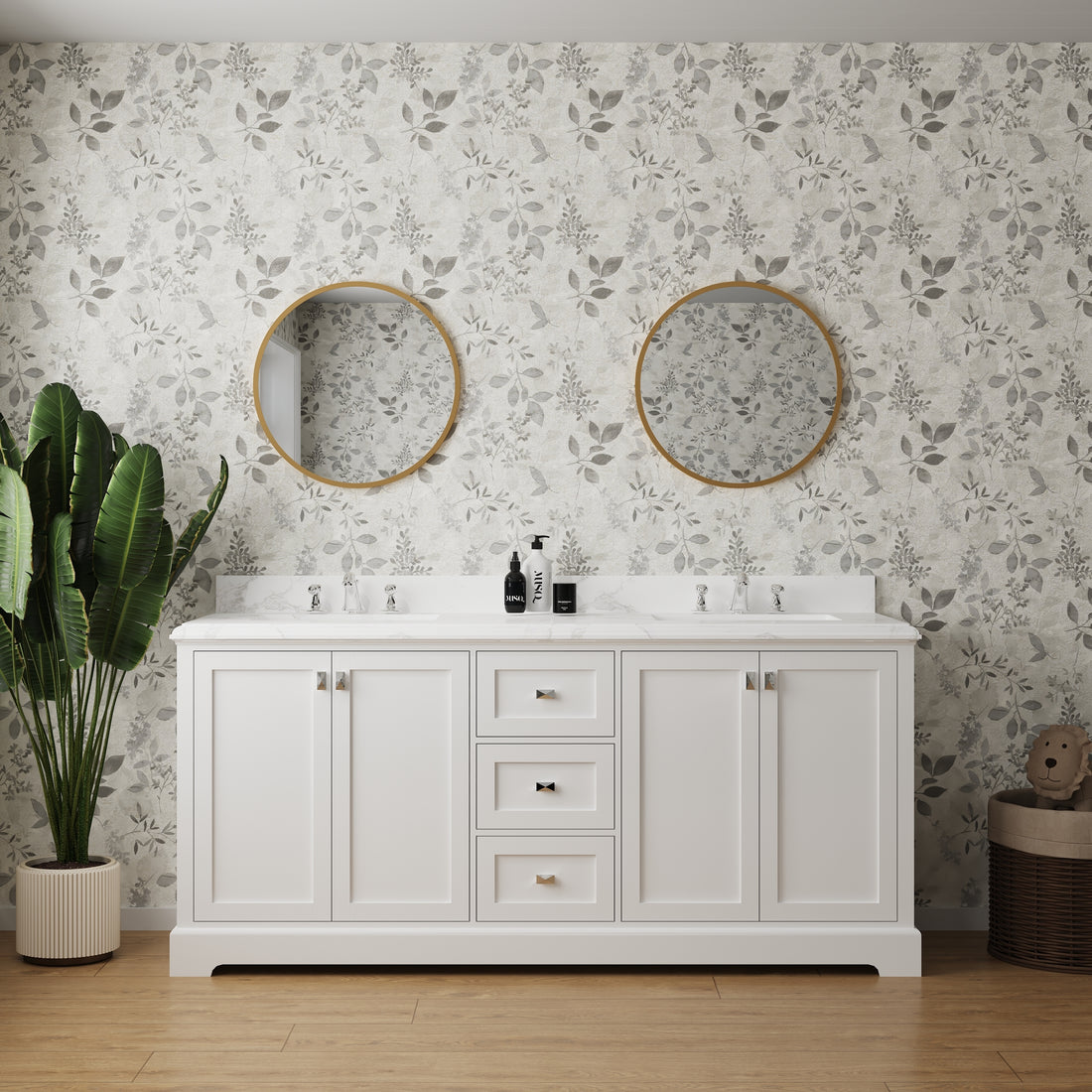 Vanity Sink Combo Featuring A Marble Countertop, Bathroom Sink Cabinet, And Home Decor Bathroom Vanities Fully Assembled White 72 Inch Vanity With Sink 23V02 72Wh White Wood Solid Wood