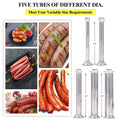 Electric Sausage Filler 25L Sausage Maker Stainless Steel Sausage Stuffer 110V 250W Sausage Ssteel Stuffing Tubestuffer Silver Stainless Steel