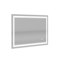 48 30 inch LED Lit bathroom tempered mirror, wall white-tempered glass