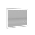 48 30 inch LED Lit bathroom tempered mirror, wall white-tempered glass