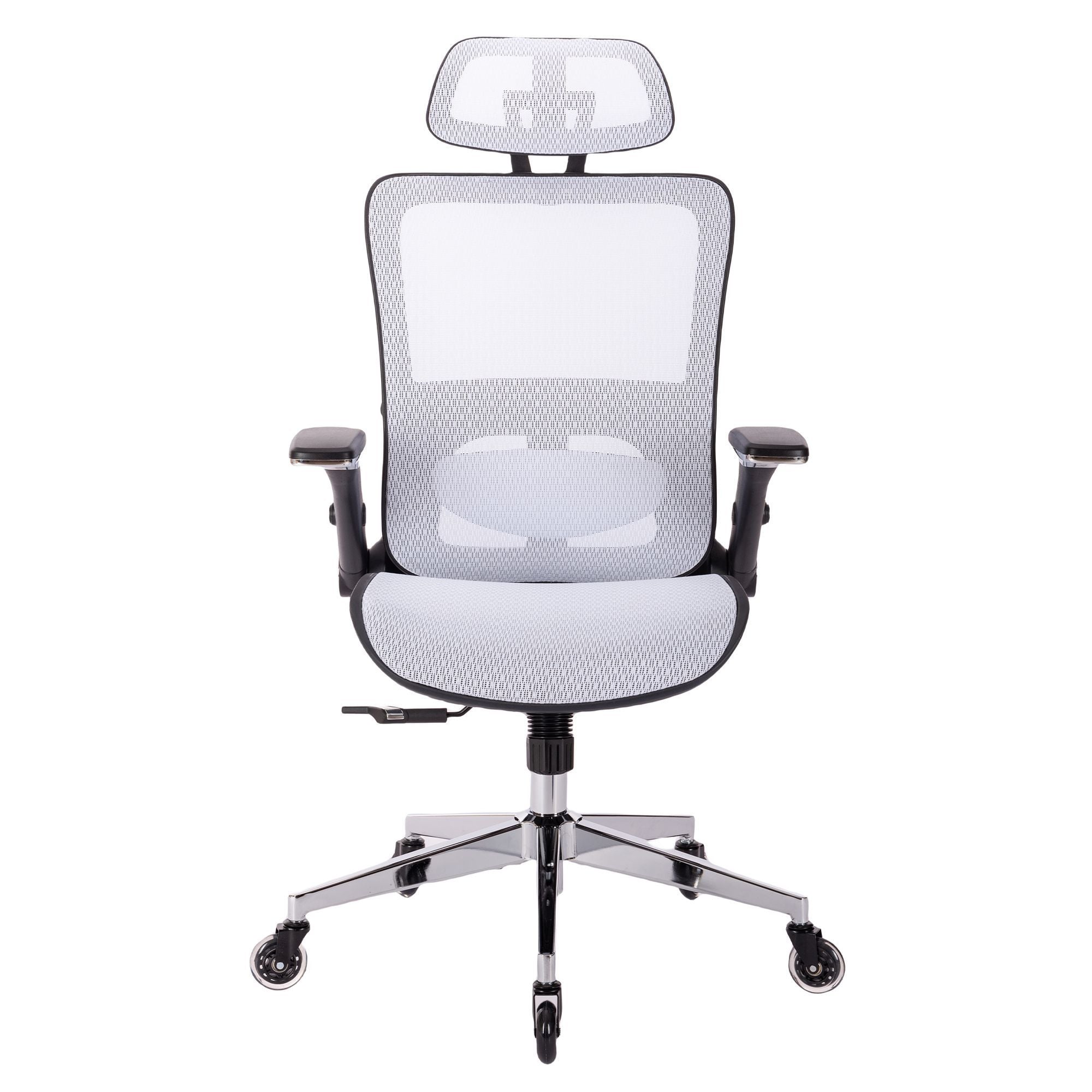 WHITE Ergonomic Mesh Office Chair, High Back white-office-american design-office