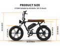 Aostirmotor pattern Electric Bicycle 750w Motor