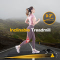 Under Desk Treadmillwalking Treadmill 2 In 1 For Walkingquiet And Powerful, Installation Free Black Steel