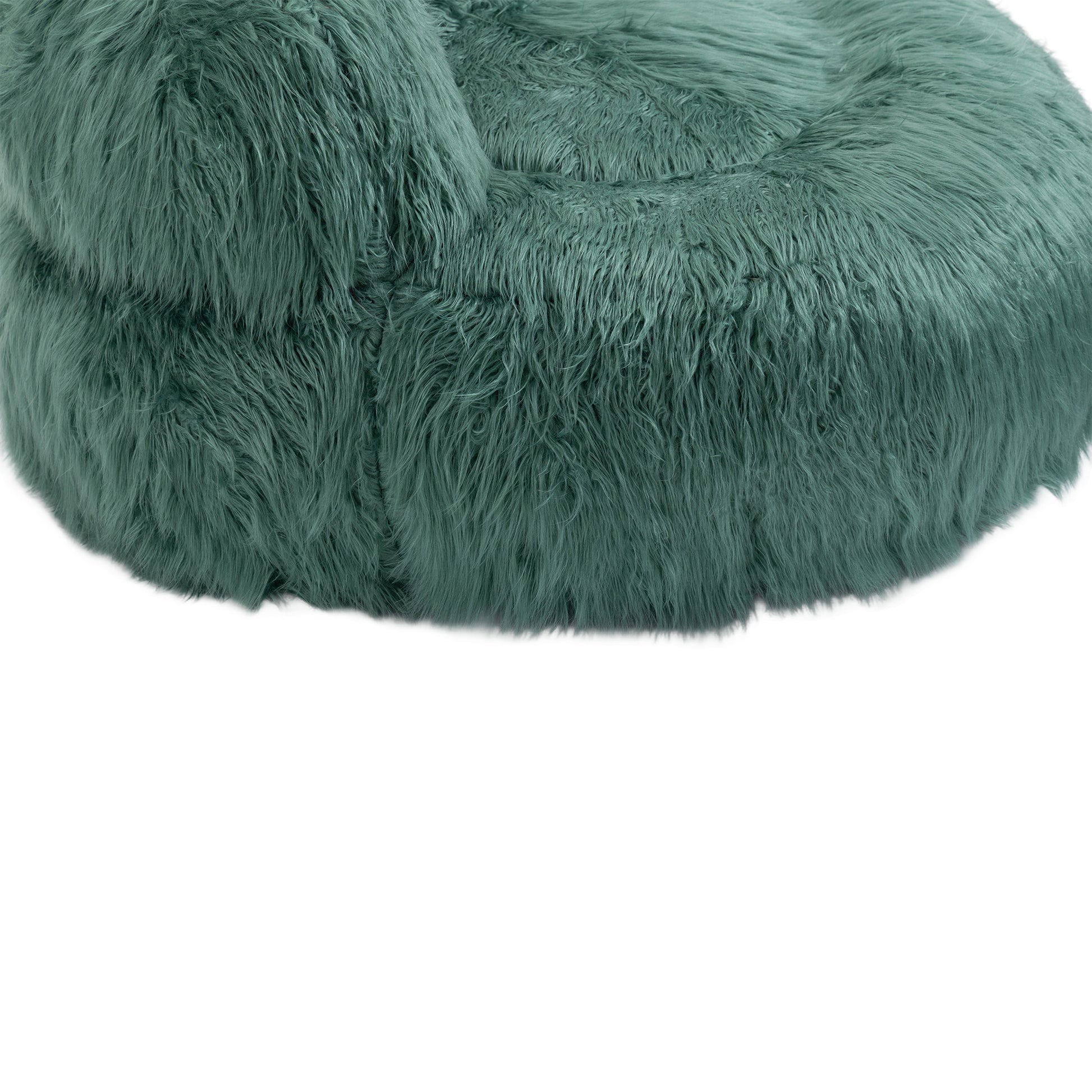 Coolmore Bean Bag Chair, Floor Sofa With Handle,Accent Sofa Chair With Ottoman For Gaming Reading Relaxing Mint Green Mint Green Plush